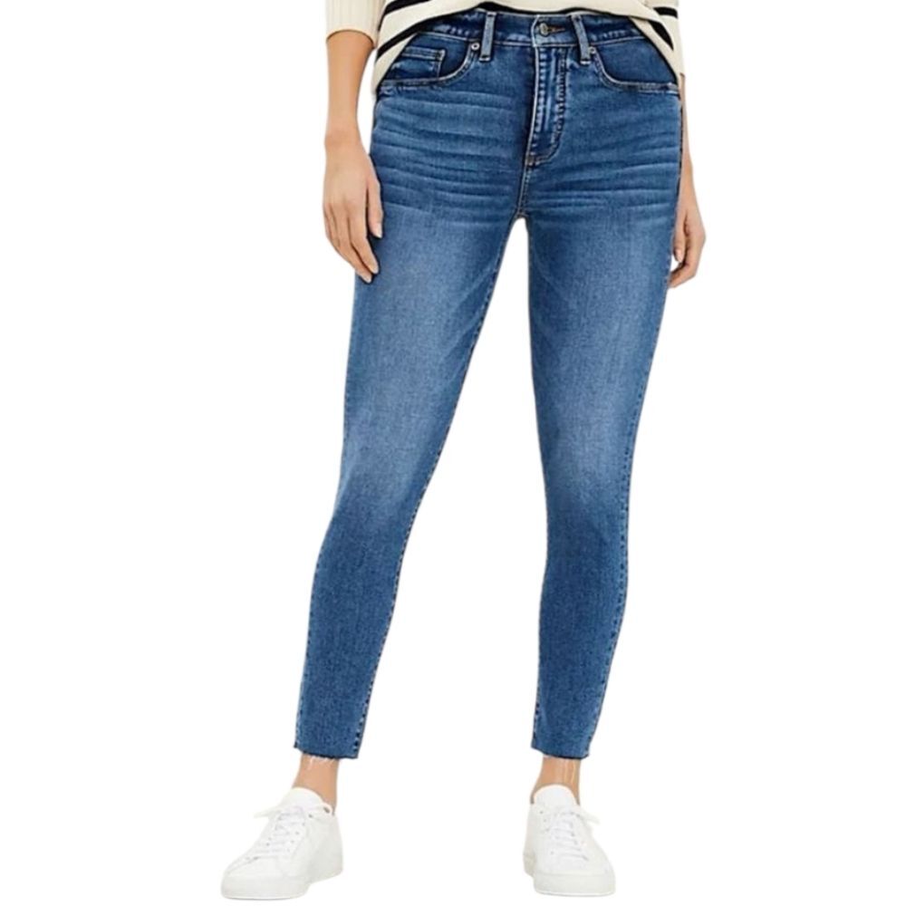 Loft High Waist Skinny Jeans